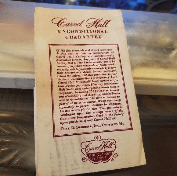 3-Piece Carvel Hill Fine Carving Set by Briddell - Picture 6 of 10